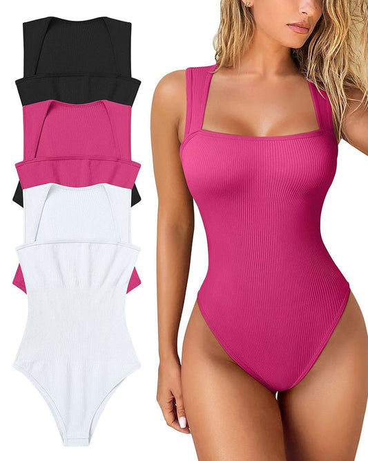 🏆Summer Is Coming-🎉Sleeveless Tummy Control Tank Tops Bodysuits