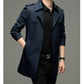 ❄️Winter-Specials❄️Men's Double Breasted Trench Coat