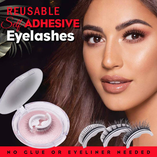 Reusable Self-Adhesive Eyelashes（Buy 1 Get 1 Free）