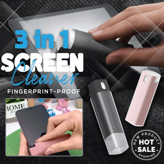 3 in 1 Fingerprint-proof Screen Cleaner