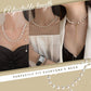 Stylish Drawstring Adjustable Pearl Necklace（50% OFF）