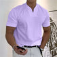 Men Gentlemans Business Short Sleeve Fitness T-shirt(Buy 2 free shipping）