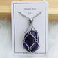 Crystal Necklace - Free (Crystal) Gift Included