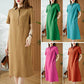Pousbo® Women's Breathable Short Sleeve Simple Dress