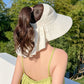 Women’s Wide Brim All-match Sun Hat with Neck Flap
