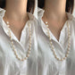 Stylish Drawstring Adjustable Pearl Necklace（50% OFF）