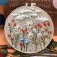 Last Day 49% OFF - Perfect Gift - Embroidery  Hoop Flower Kit for Beginner