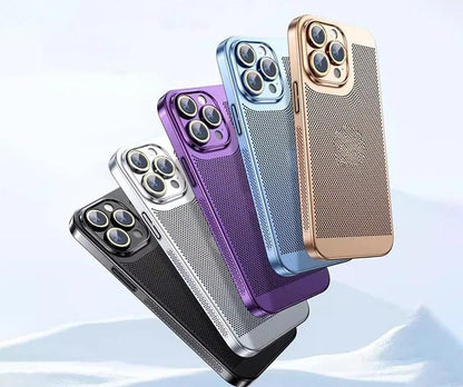 New IPhone 15  Electroplating Heat Dissipation Phone Case