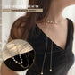 Stylish Drawstring Adjustable Pearl Necklace（50% OFF）