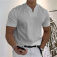 Men Gentlemans Business Short Sleeve Fitness T-shirt(Buy 2 free shipping）