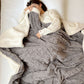 Thickened Lmitation Cashmere Throw Blanket