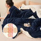 Double Layer Thickened Lamb Plush Blanket