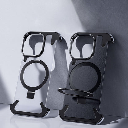 Magnetic Metal Anti-Fall Protective iPhone Case