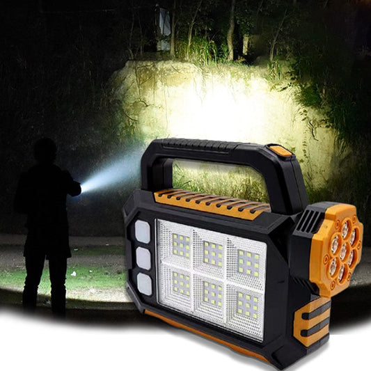 Multi-Functional Solar Rechargeable Floodlight
